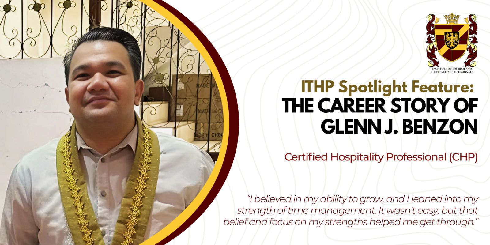 Career Story of Glenn J. Benzon