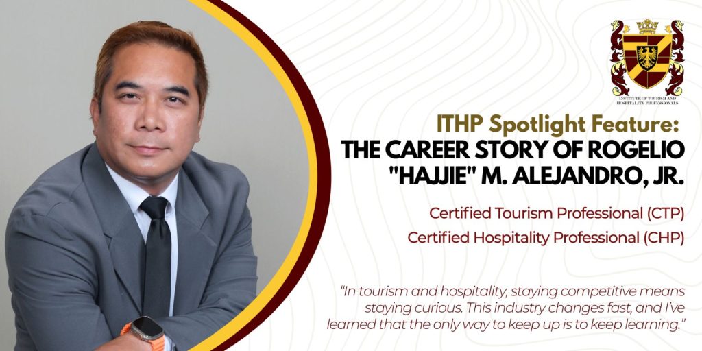 The Career Story of Rogelio Hajjie M. Alejandro Jr.