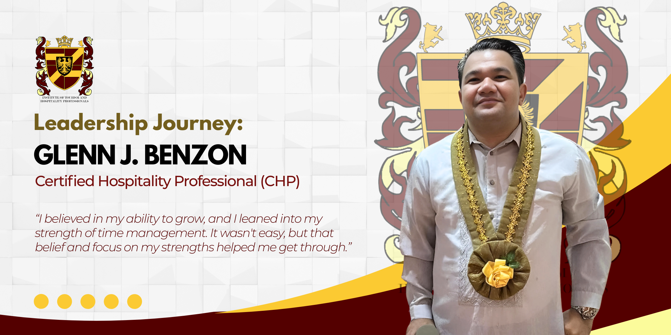 Leadership Journey of Glenn J. Benzon