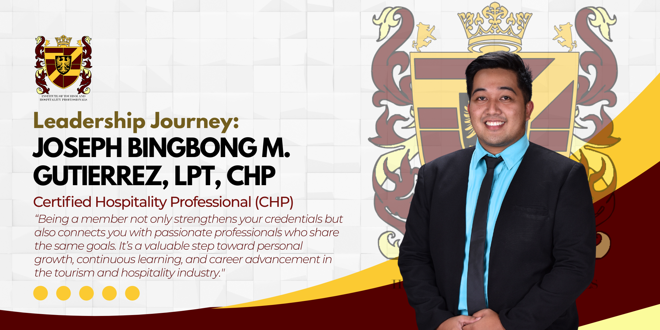 Leadership Journey of Joseph Bingbong M. Gutierrez