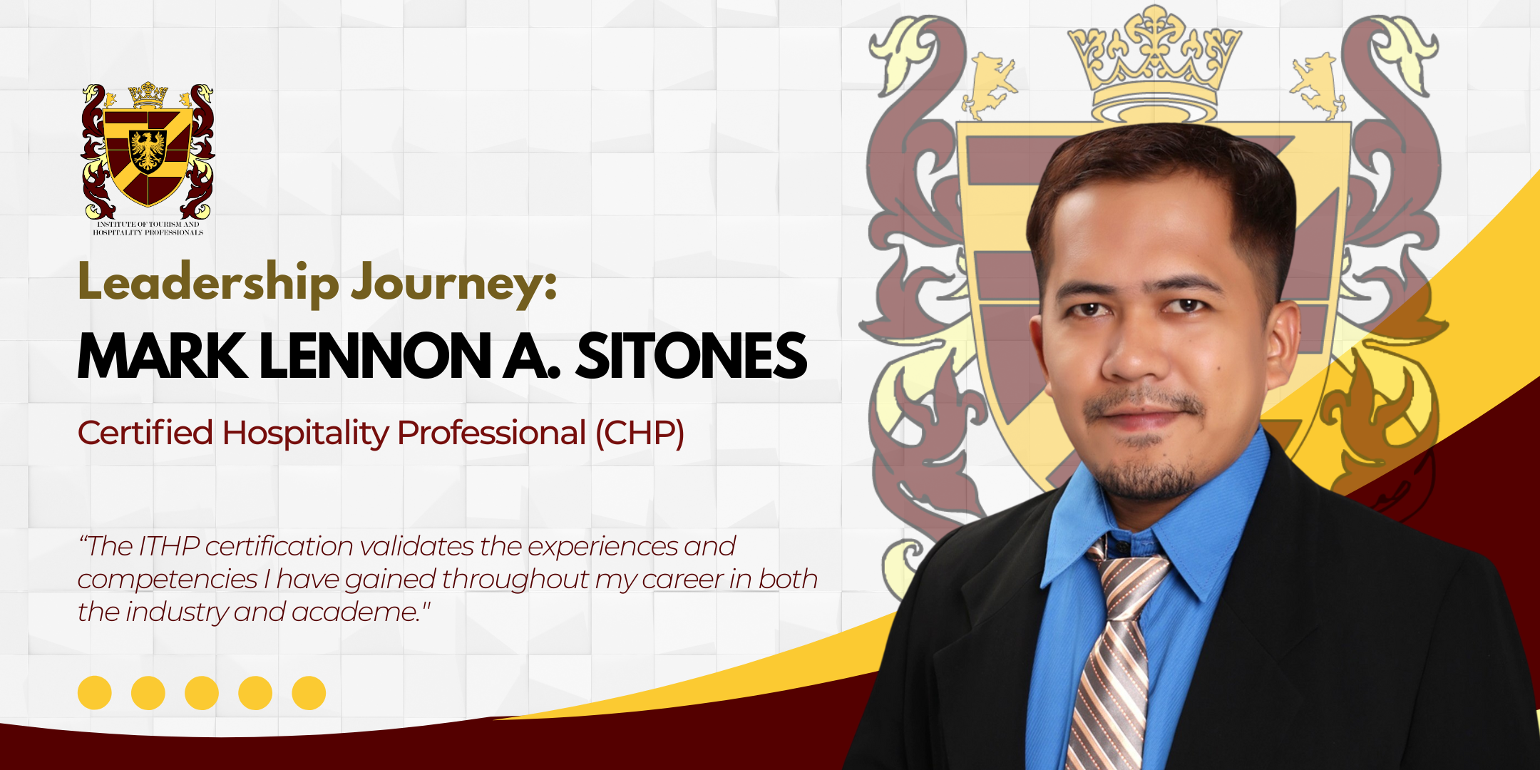 Leadership Journey of Mark Lennon A. Sitones