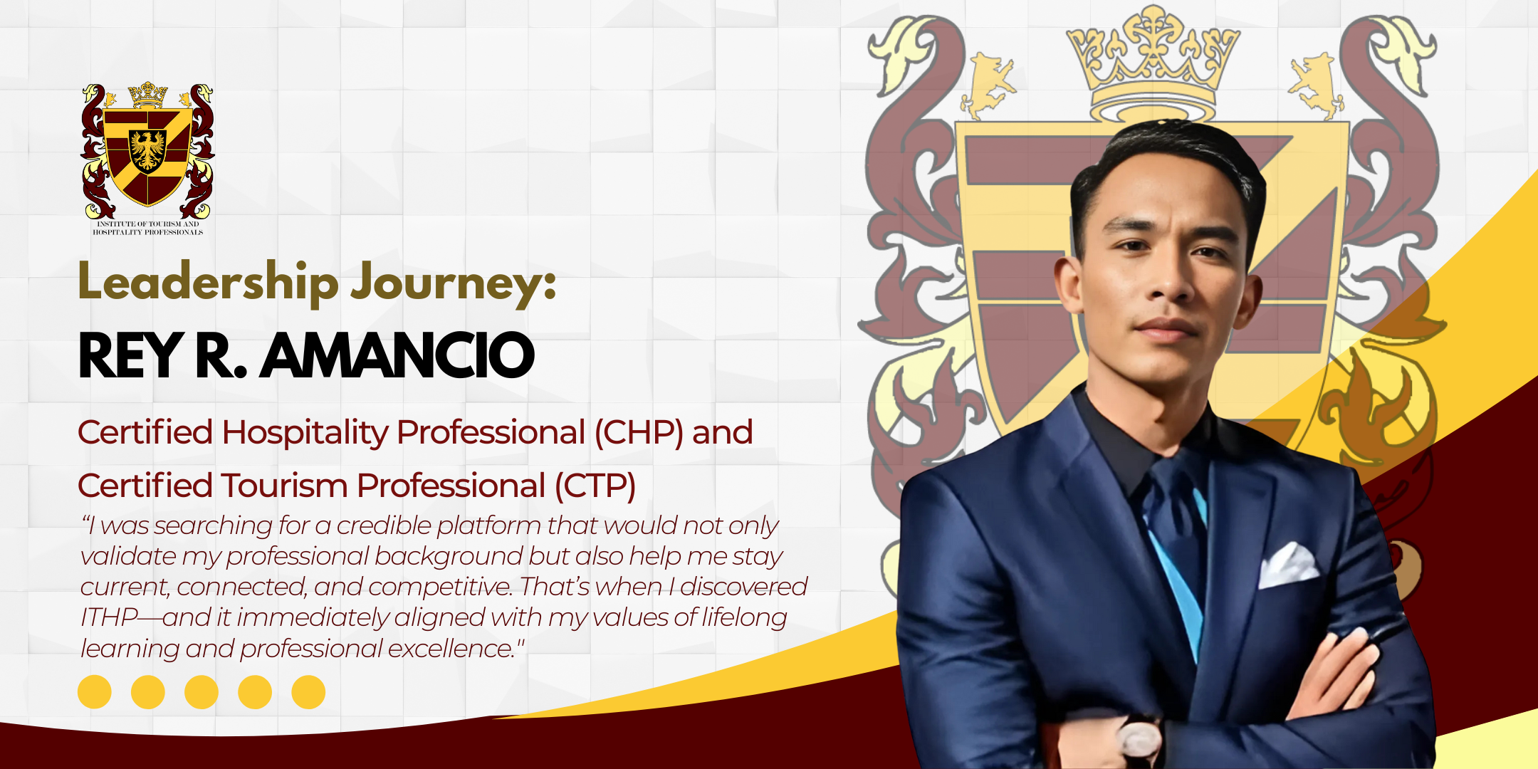 Leadership Journey of Rey R. Amancio