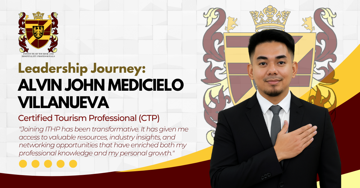 Leadership Journey of Alvin John Medicielo Villanueva, CTP