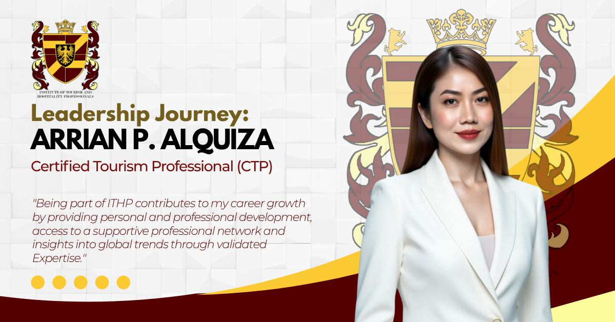 Leadership Journey of Arrian P. Alquiza, CTP