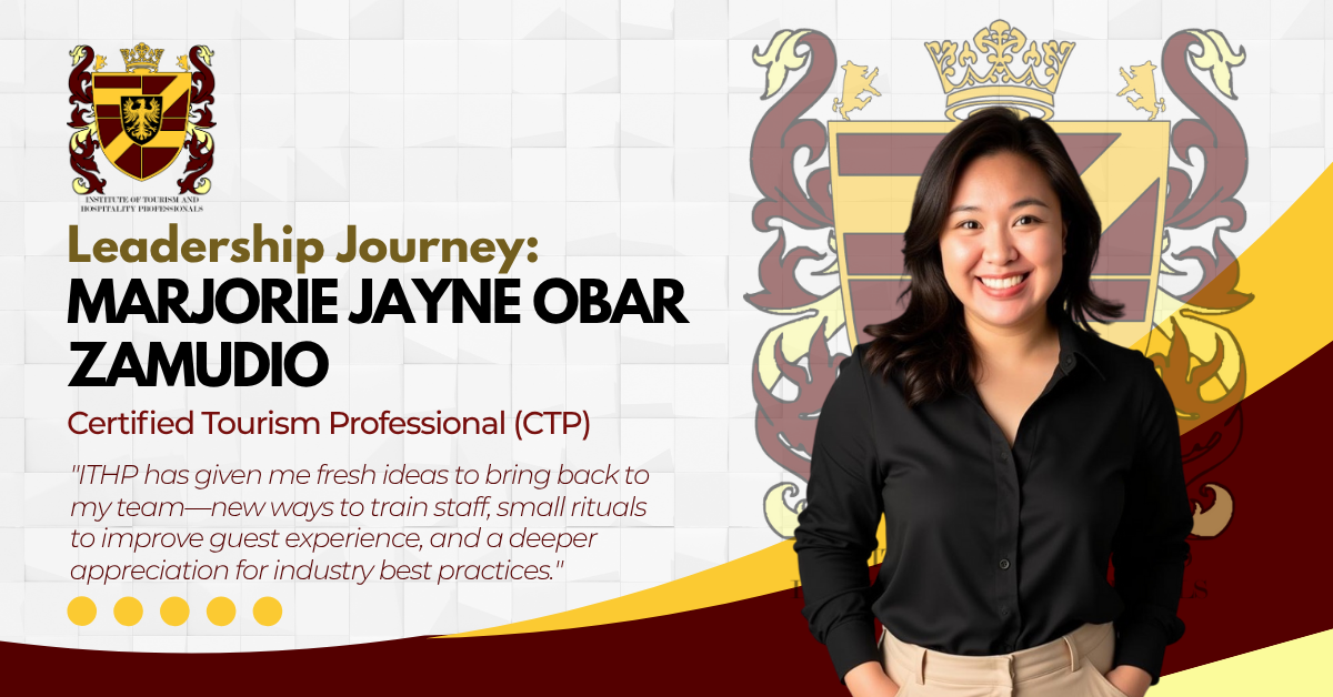 Leadership Journey of Marjorie Jayne Obar Zamudio, CTP