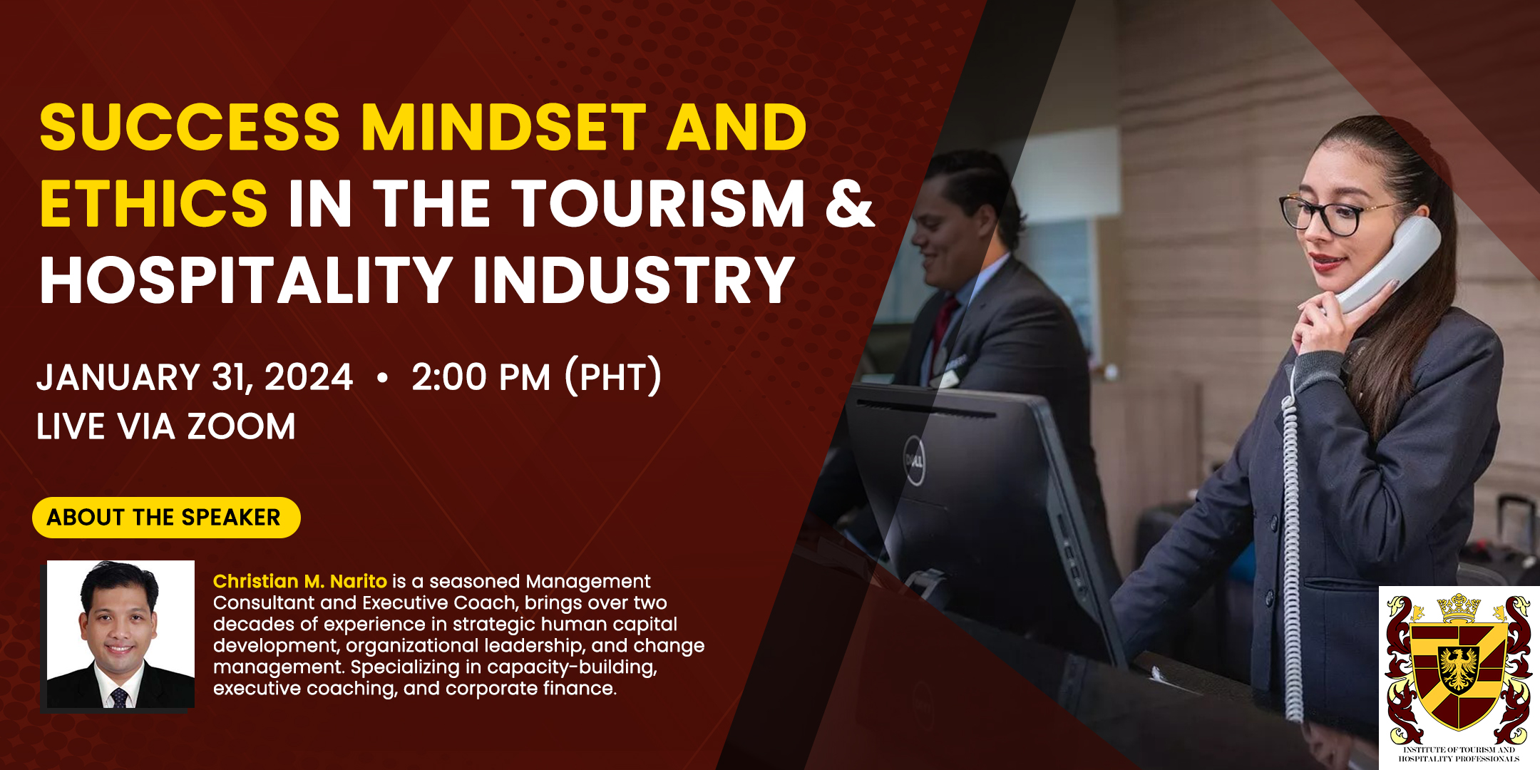 Success Mindset and Ethics in the Tourism & Hospitality Industry